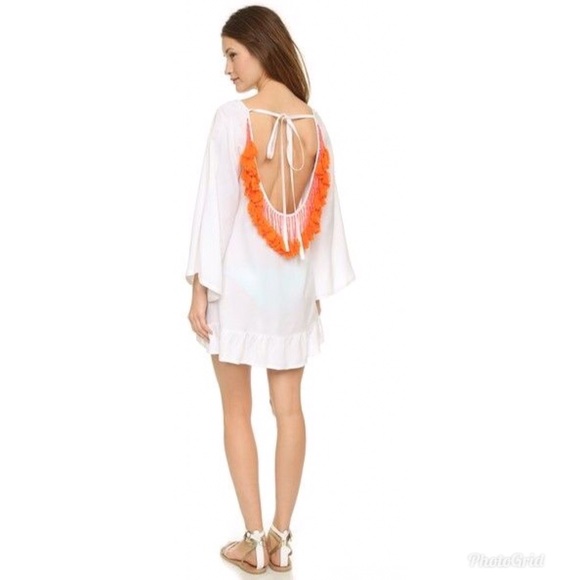 SUNDRESS Other - SUNDRESS Short Beach Dress Orange, Pink and Gold